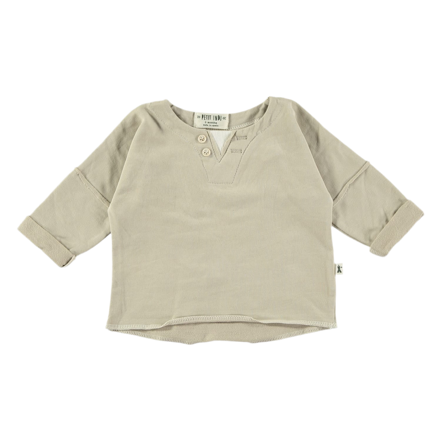 Felpa beige - Petit Indi