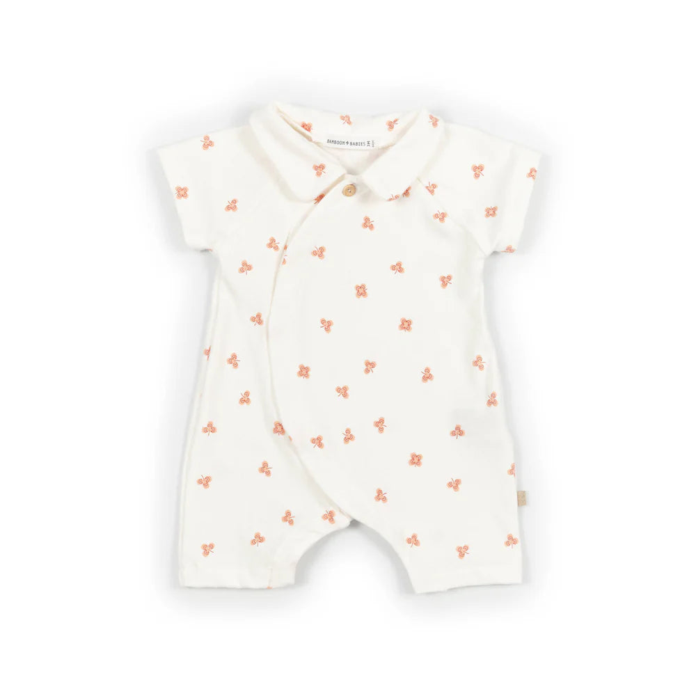 Tuta estiva PRINT LUCKY LEAVES - Bamboom