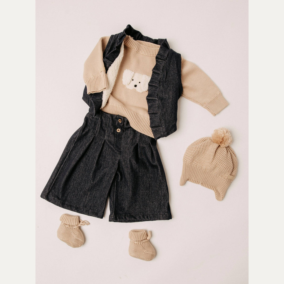 Pantalone bimba jeans blu - Bamboom