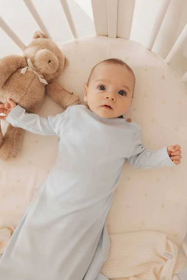 Lenzuolo con angoli culla - 2 pz ANIMAL FRIENDS SAND - Bamboom