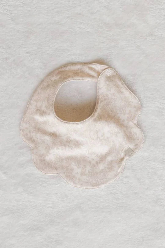 Bib flower SOFT PEACH - BAMBOOM