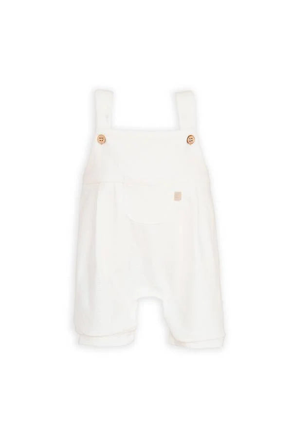 Salopette corto OFFWHITE - Bamboom