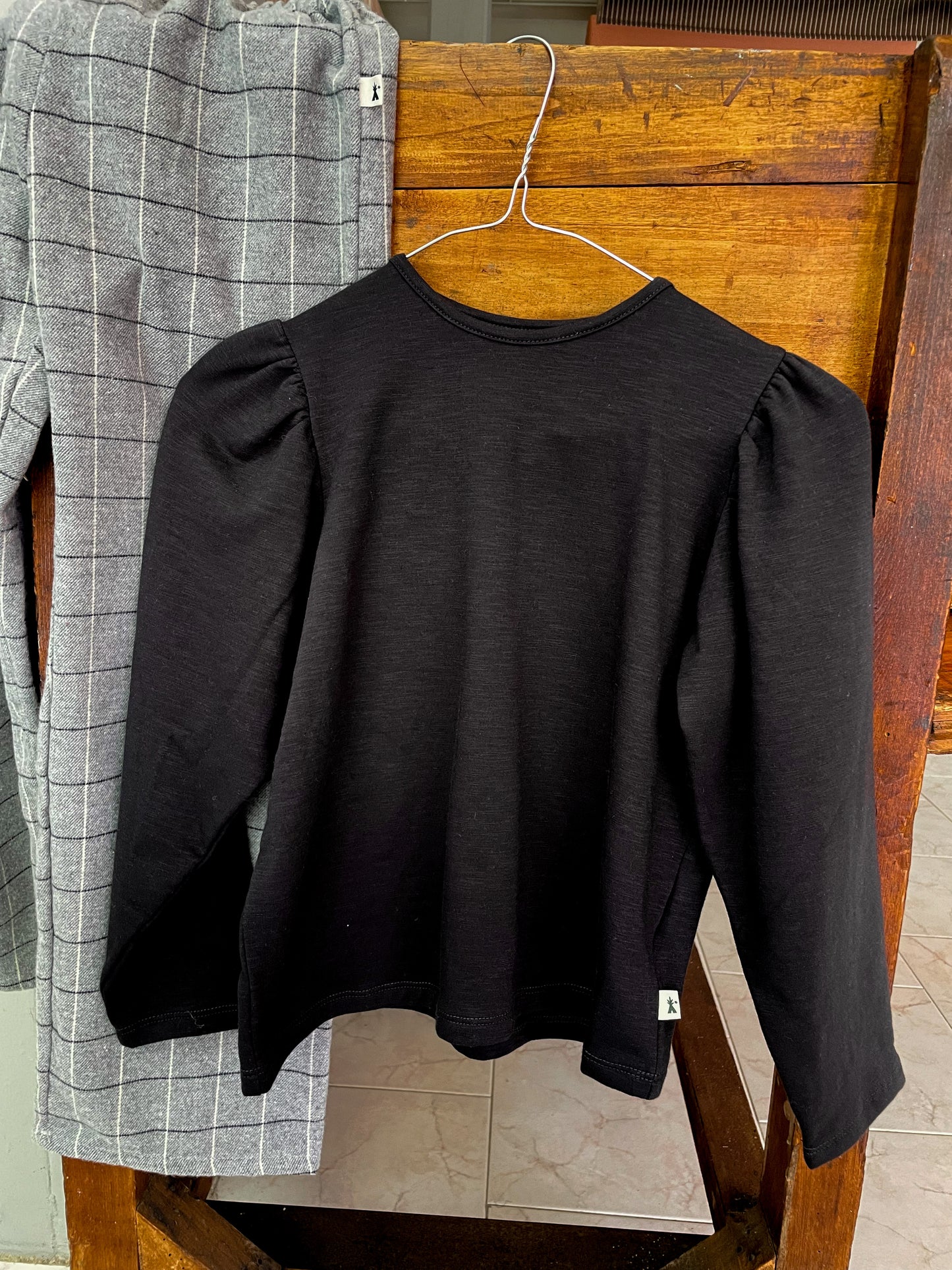 Felpa con maniche a palloncino - Petit Indi