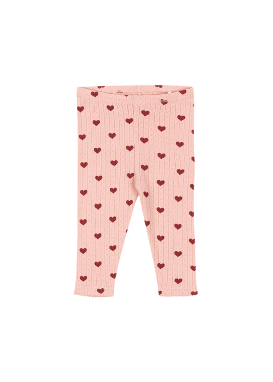 Leggings cuori minnie amour rouge - Konges Slojd
