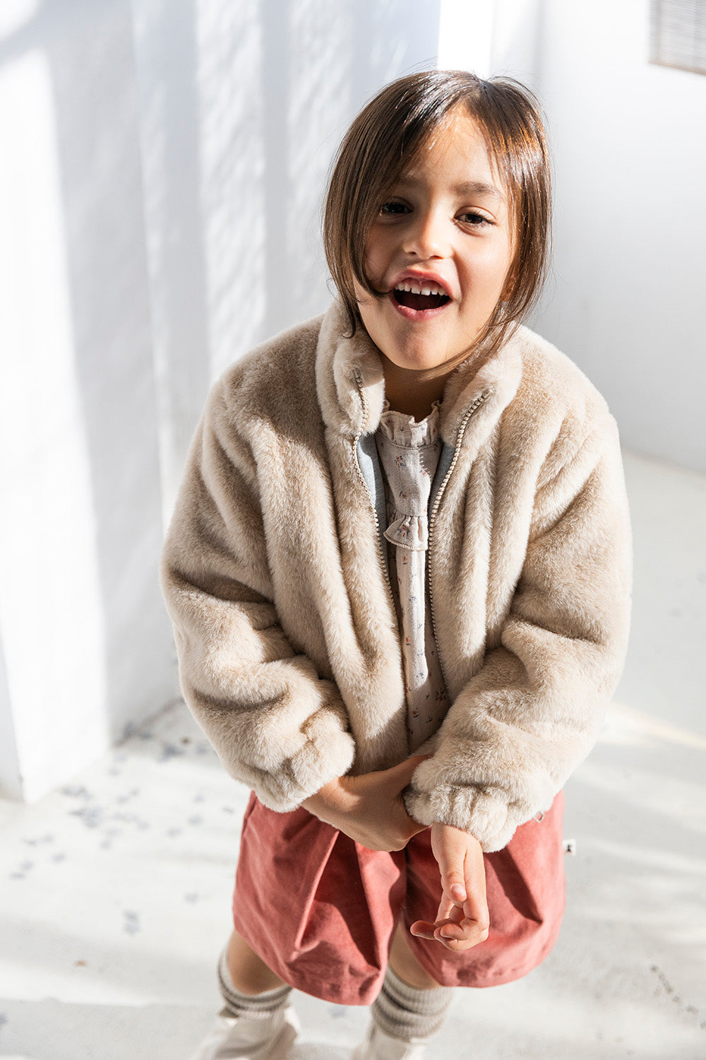 Pantaloncini in velluto a costine - Petit Indi