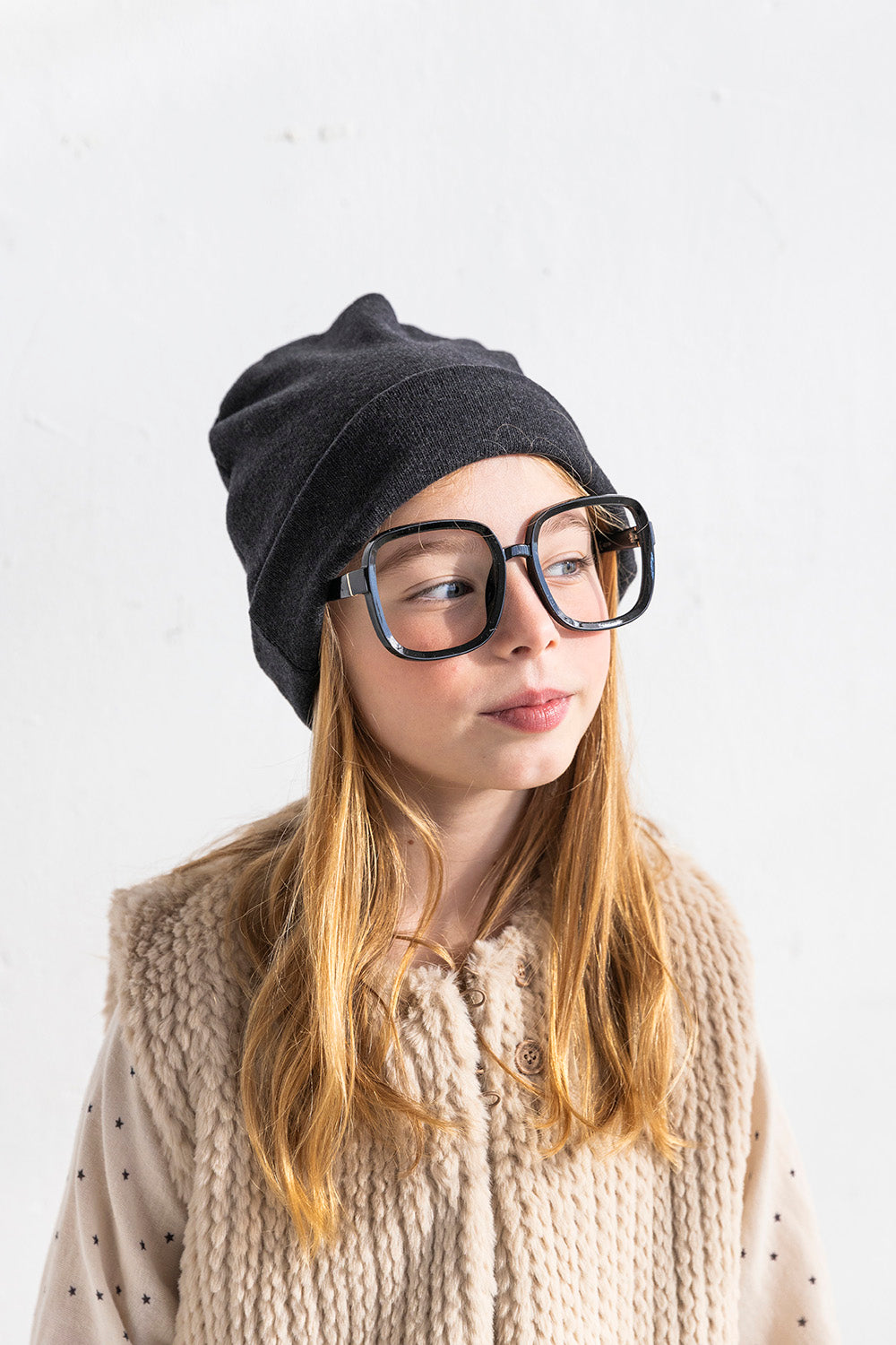 Gilet in teddy e velluto - Petit Indi