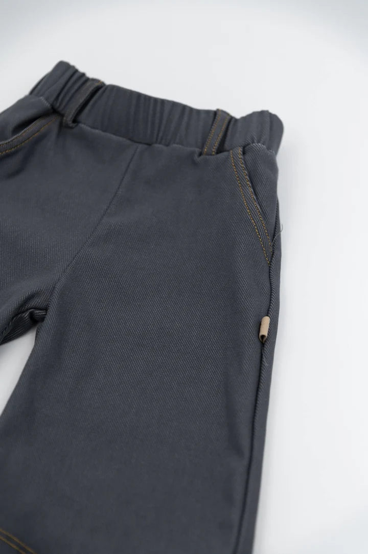 Pants Jeans palazzo BLU - Bamboom