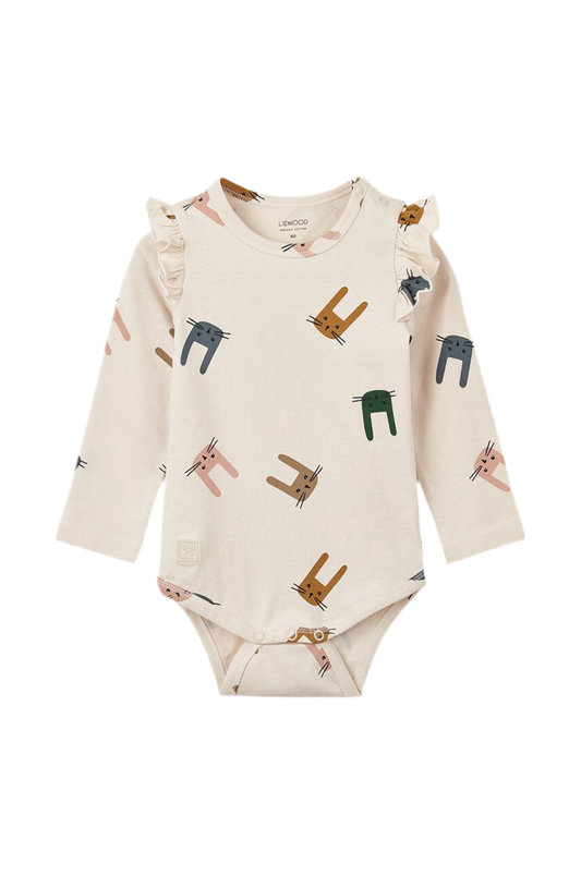 Yanni Baby body  2-pack coniglio - Liewood