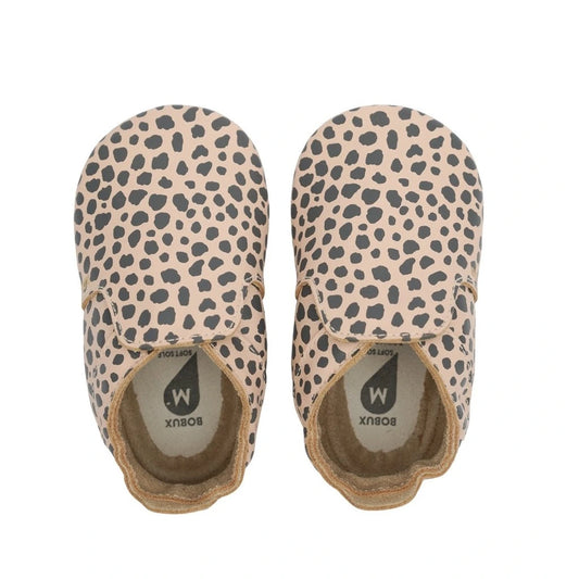 Soft sole dalmatian pronto rose - Bobux