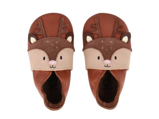 Soft sole cerbiatto mocha - Bobux