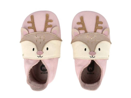 Soft sole fawn rosewater vanilla - Bobux