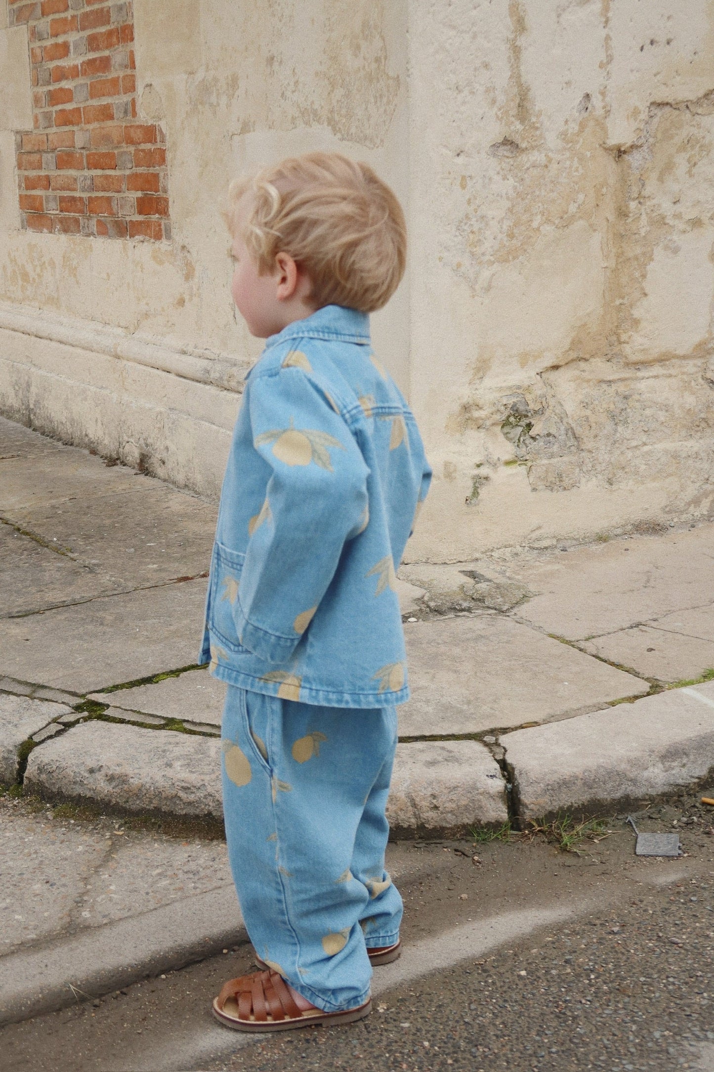 Magot jacket lemon denim - Konges Slojd