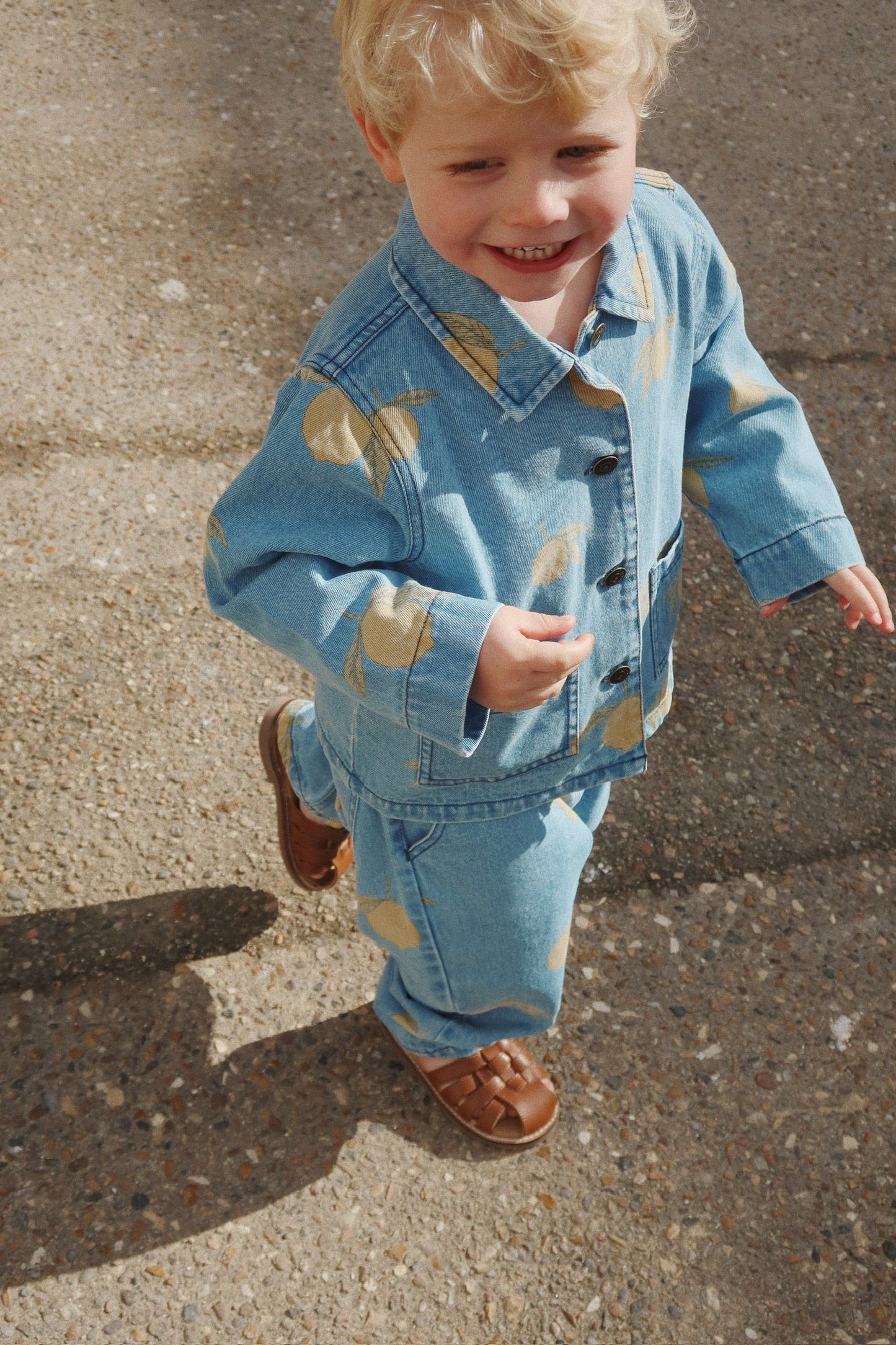 Magot jacket lemon denim - Konges Slojd