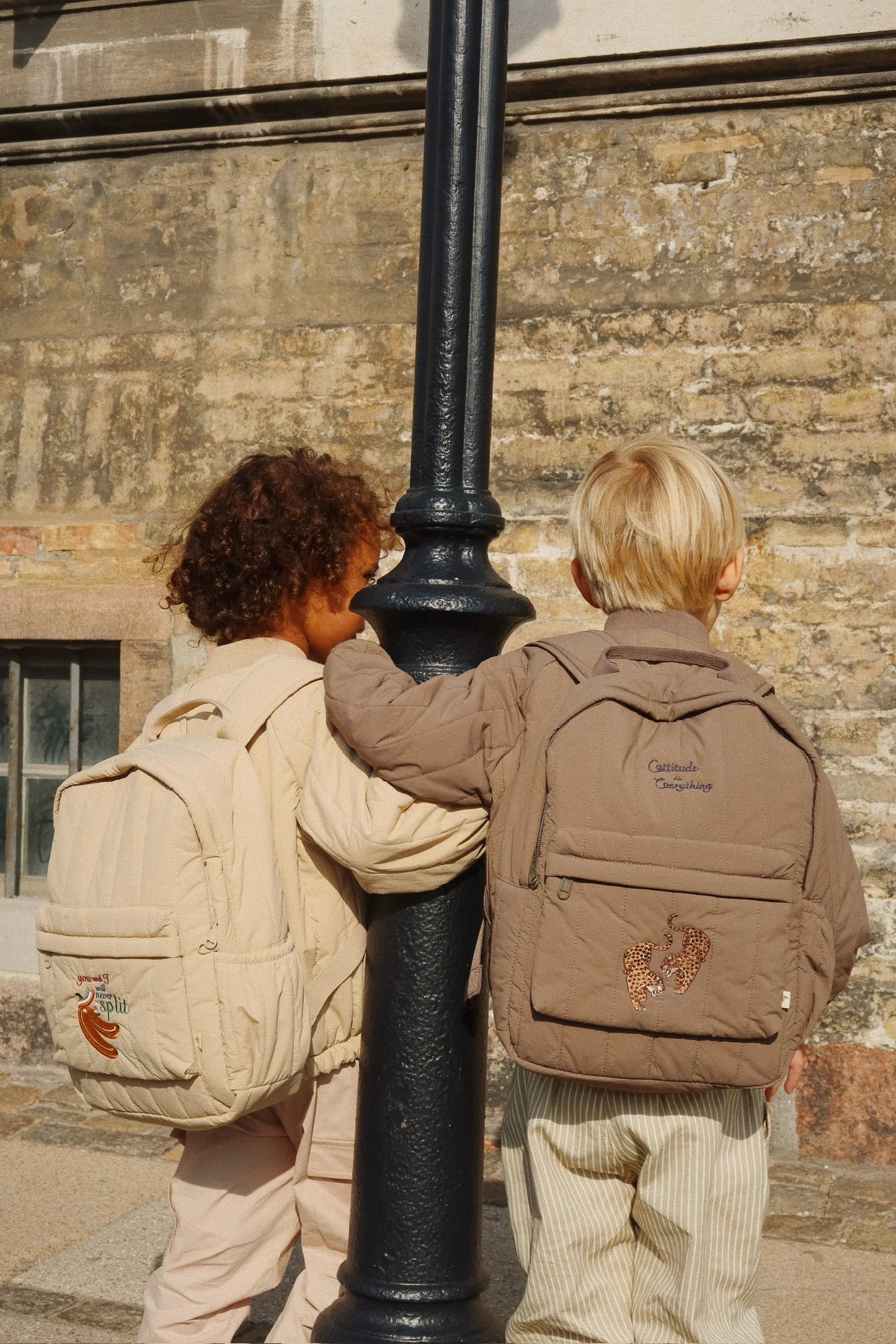 Zainetto leopardi juno walnut - Konges Slojd