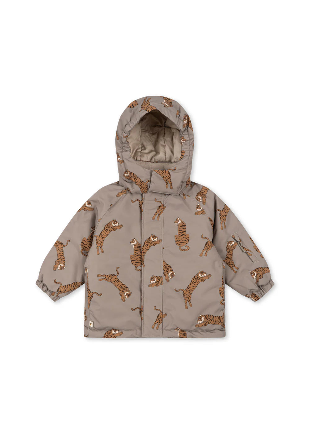 Giacca piumino tigri Mismou tiger oak - Konges Slojd