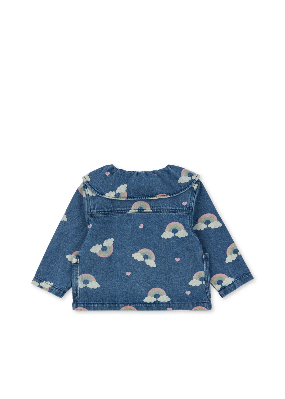 Camicia denim arcobaleni magot rainbow - Konges Slojd