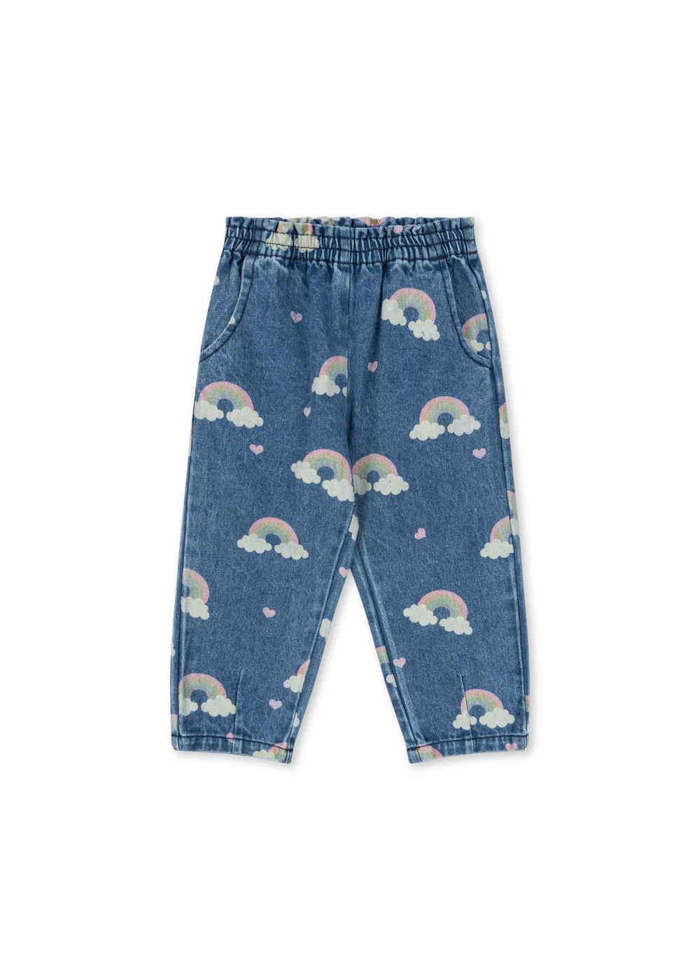 Jeans denim arcobaleni magot rainbow - Konges Slojd