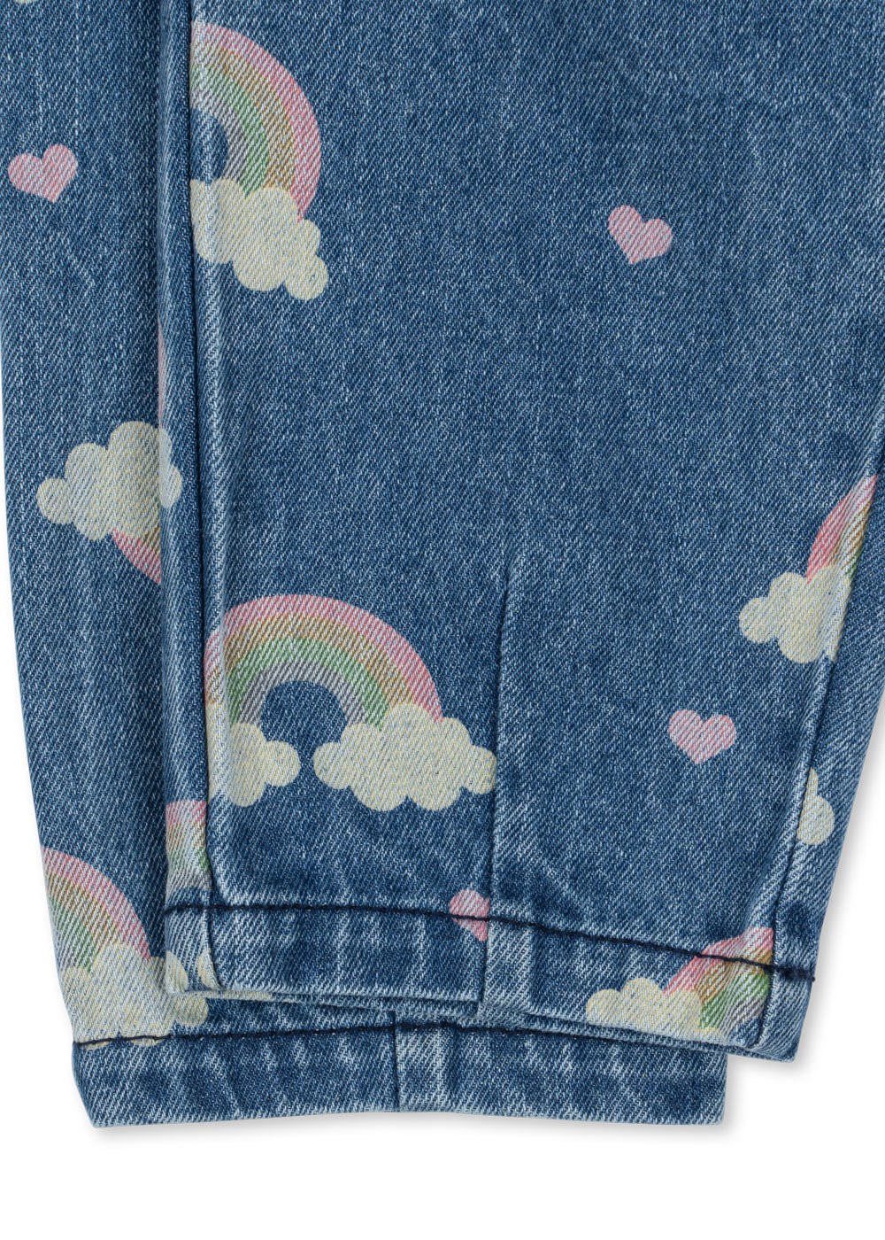 Jeans denim arcobaleni magot rainbow - Konges Slojd