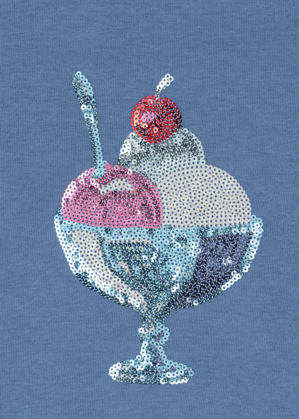 Felpa loumilla gelato blu - Konges Slojd
