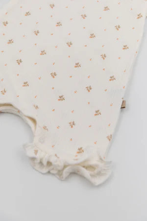 Tutina con volant PRINT LILLA - Bamboom