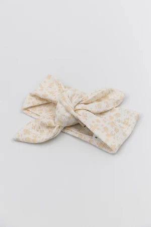 Fascia capelli nodo PRINT PETALS - Bamboom