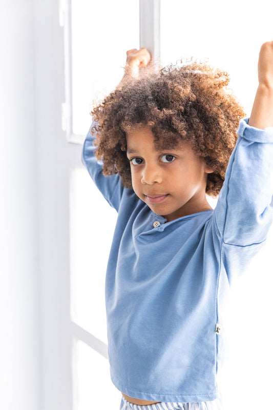 Felpa blu - Petit Indi