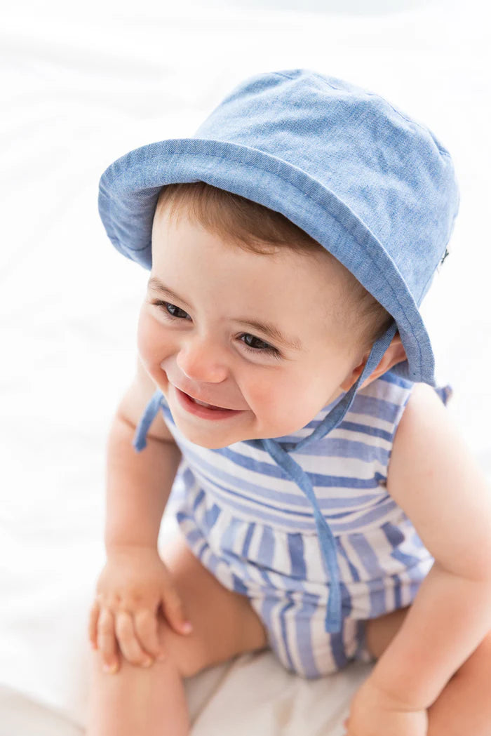 Cappellini effetto jeans cotone leggero - Petit Indi