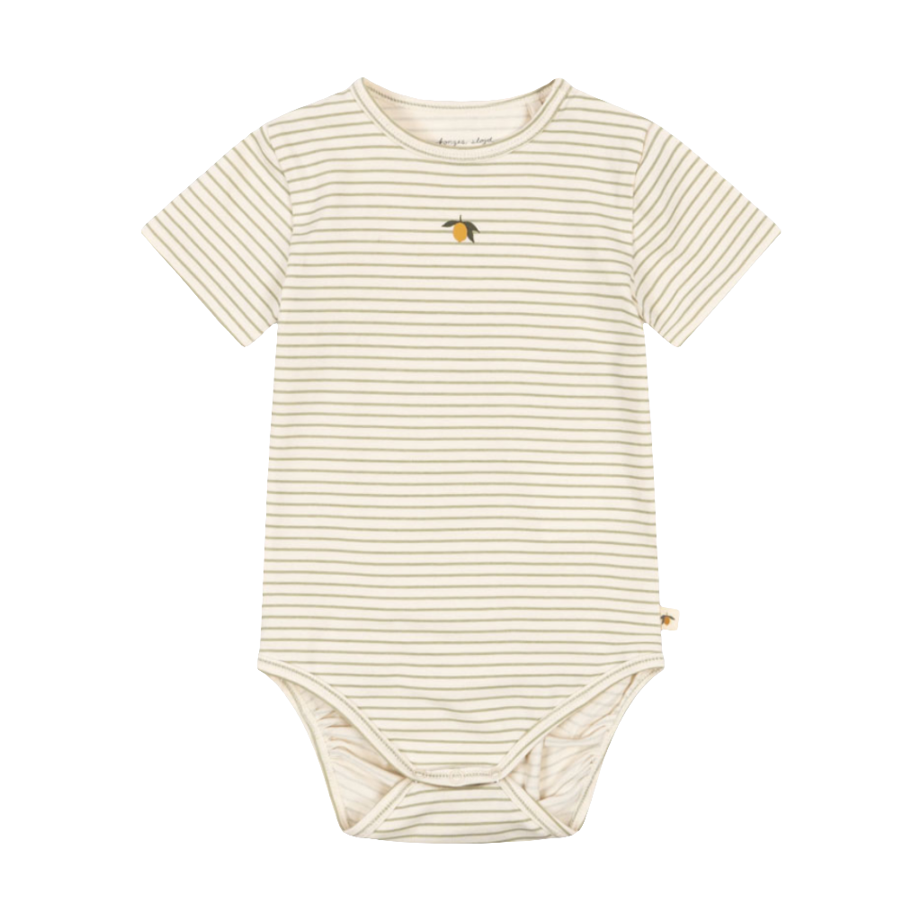 Tea stripe newborn body - Konges Slojd