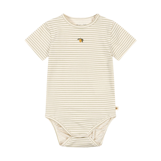 Tea stripe newborn body - Konges Slojd