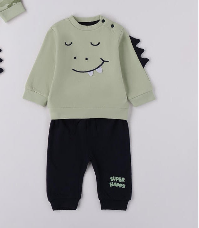 Tuta dinosauro verde - I Do