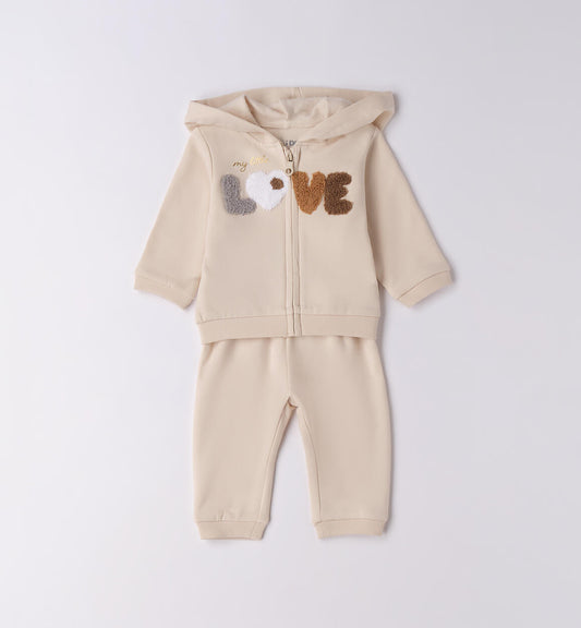 Tuta beige love - I Do