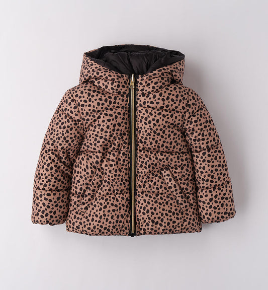 Giubbotto invernale leopardato reversibile - I Do