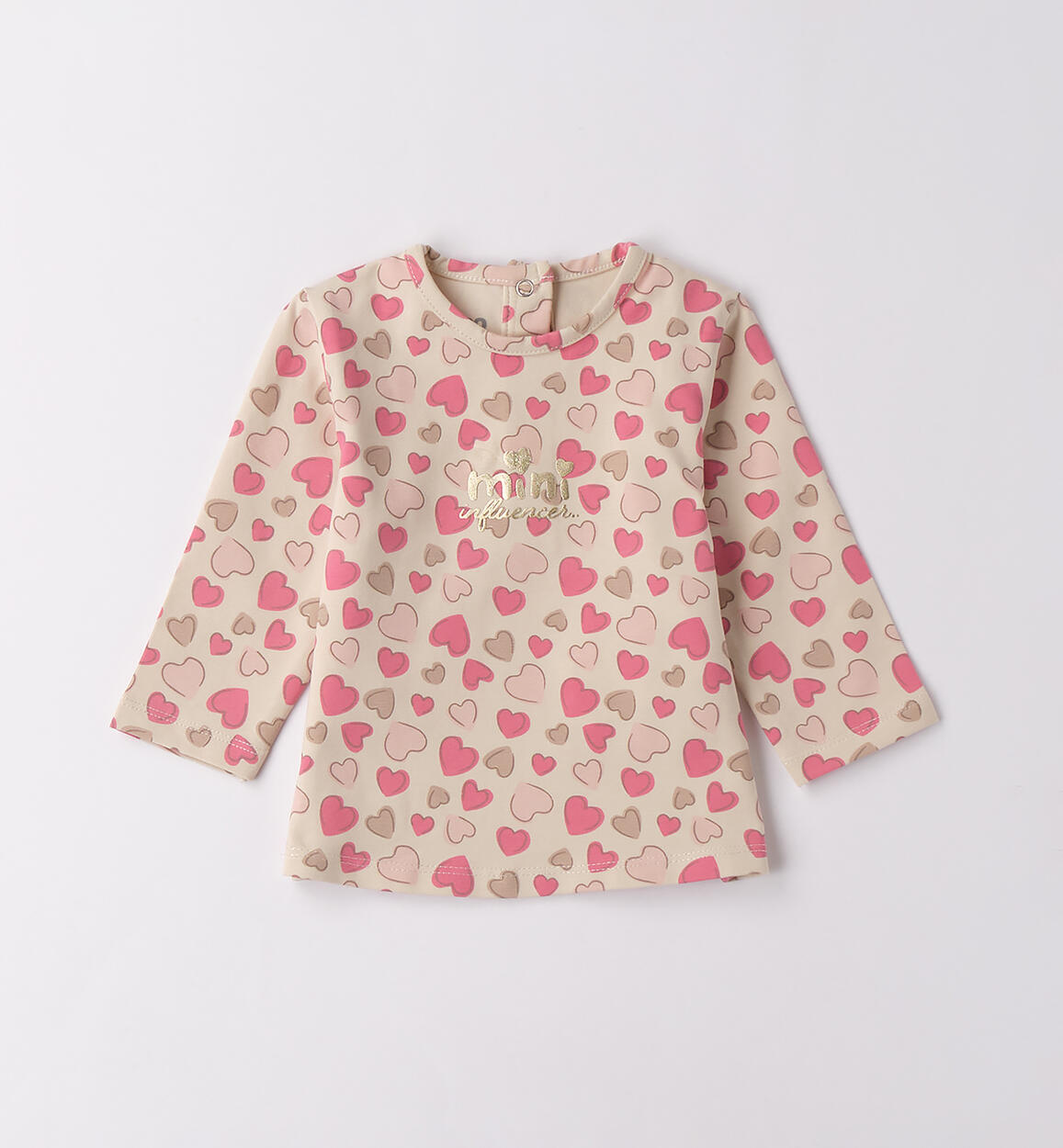 Maglietta cuori rosa - I Do