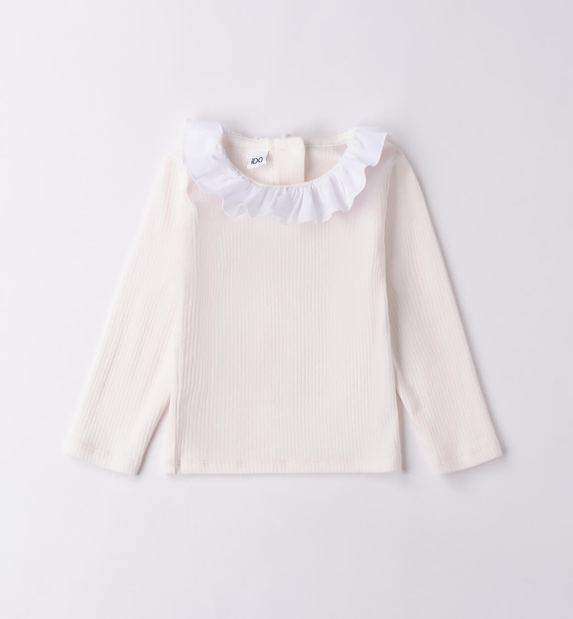 Maglia con colletto bianca - I Do