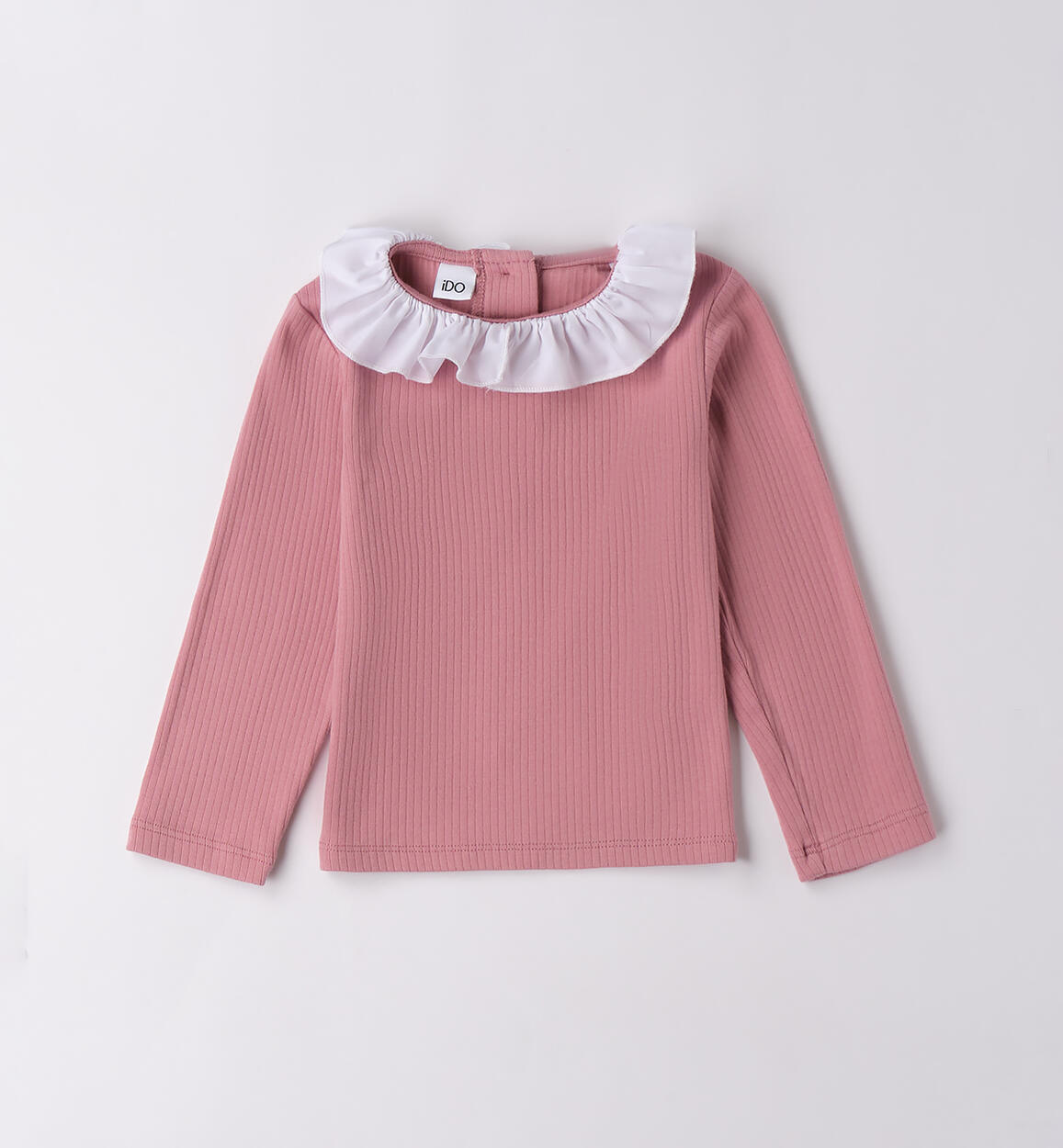 Maglia con colletto rosa - I Do