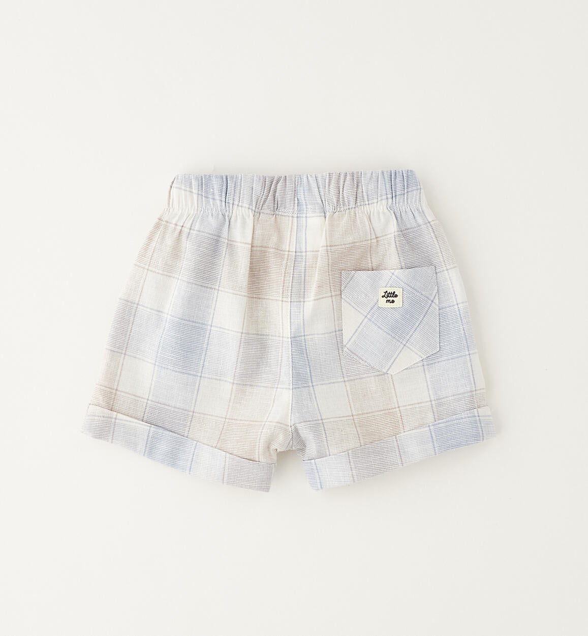 Short check azzurro - IDo