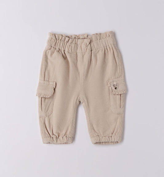 Patntalone in velluto beige - I Do