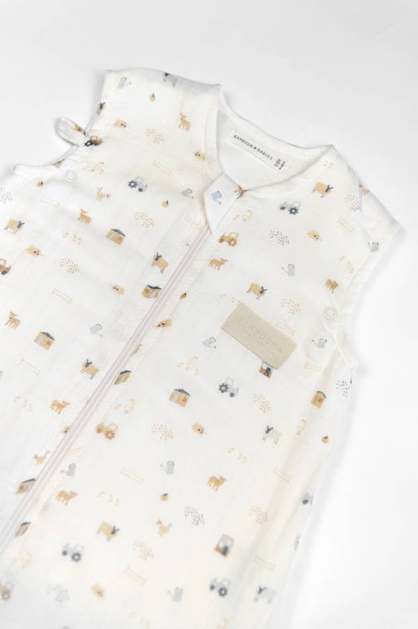 Sacco nanna neonato estivo Combi 6-36M TOG 1.1 THE FARM - Bamboom