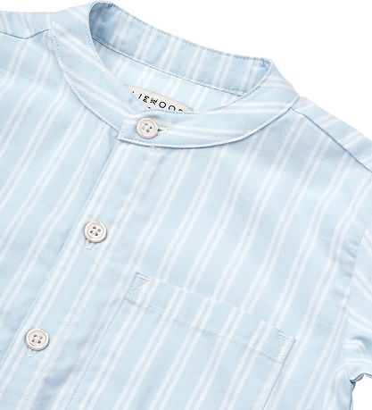 Camicia azzurra rigata - Liewood
