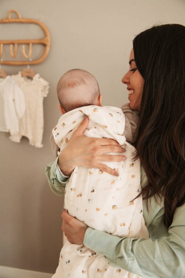 Sacco nanna neonato estivo Combi 6-36M TOG 1.1 THE FARM - Bamboom