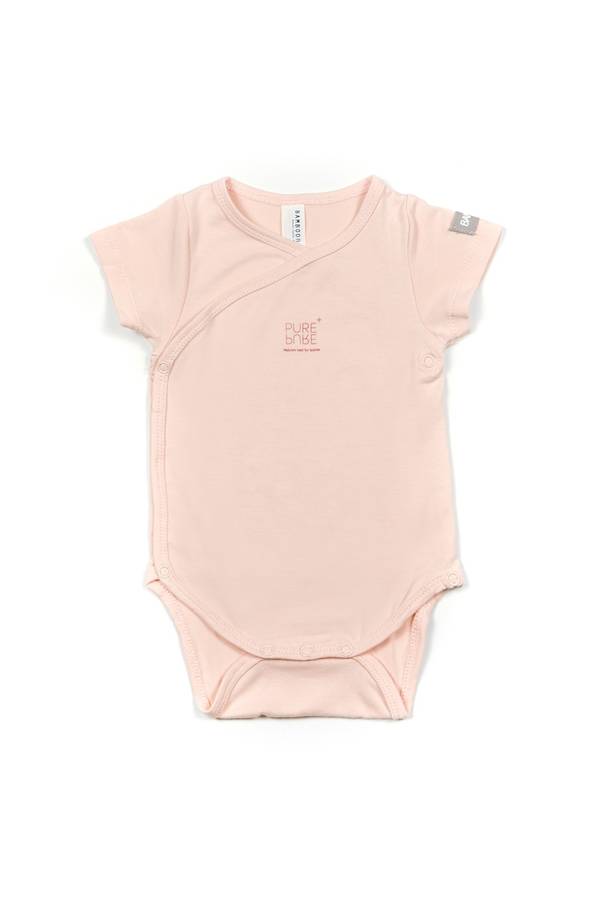 Body bimba maniche corte ROSA - Bamboom