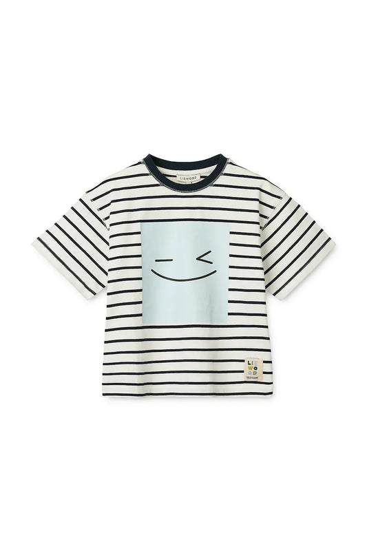 T-shirt smile rigata - Liewood