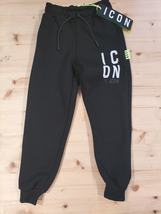 Pantalone tuta nera - Icon