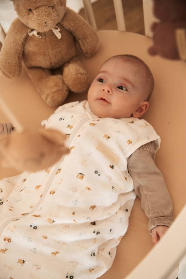 Sacco nanna neonato estivo Combi 6-36M TOG 1.1 THE FARM - Bamboom