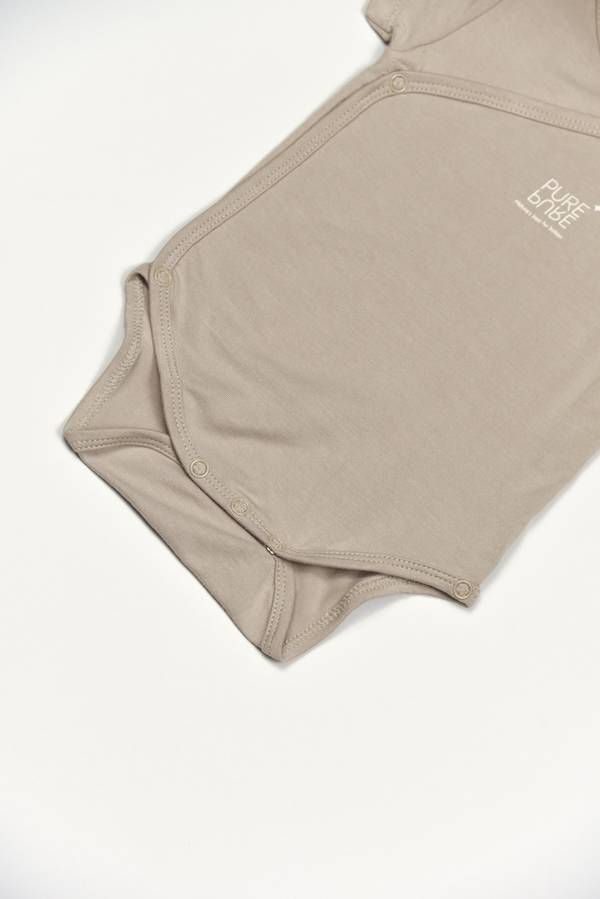 Body bimbo maniche corte SABBIA - Bamboom