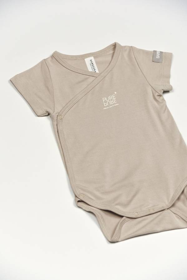 Body bimbo maniche corte SABBIA - Bamboom