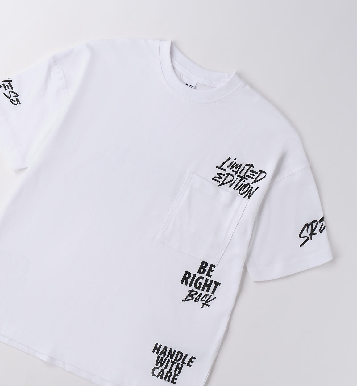 T-shirt ragazzo limited edition bianca - I Do