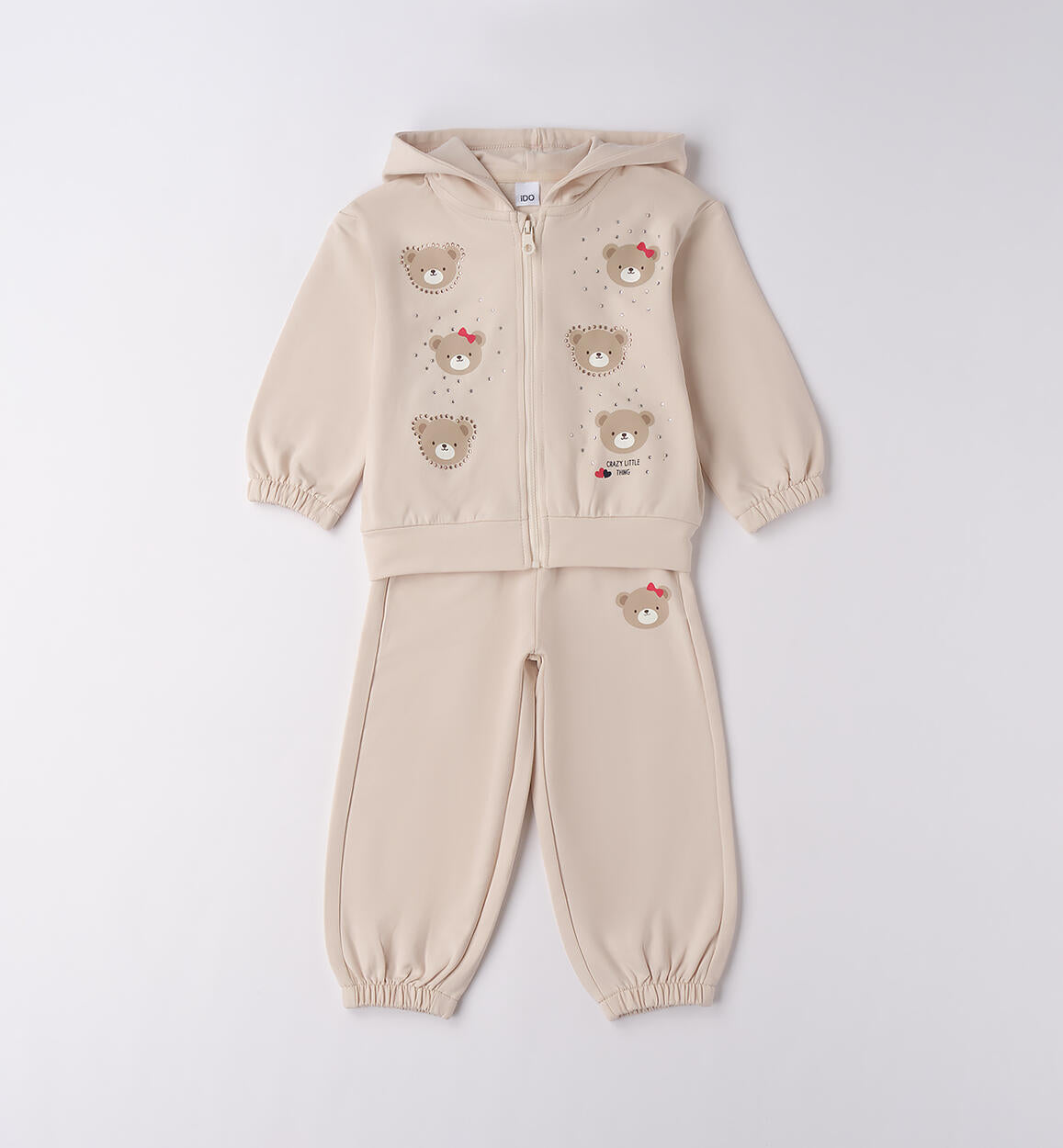 Tuta orsetti panna brillantini - I do