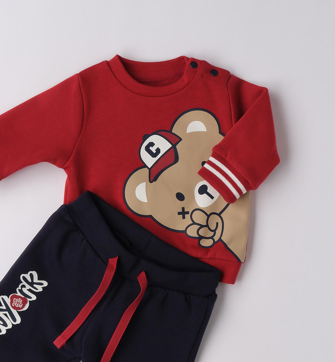 Tuta orsetto rosso - I Do