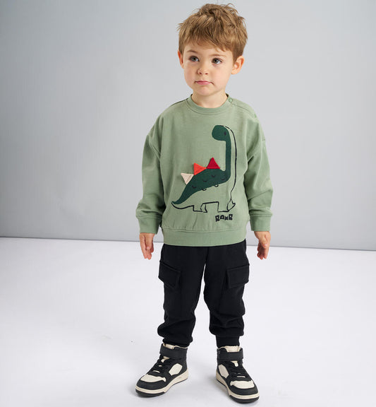 Tuta dinosauro verde salvia - I Do